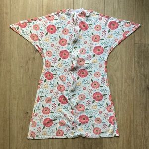 Sleeping baby, size large floral